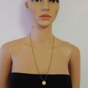 925 gold box chain necklace